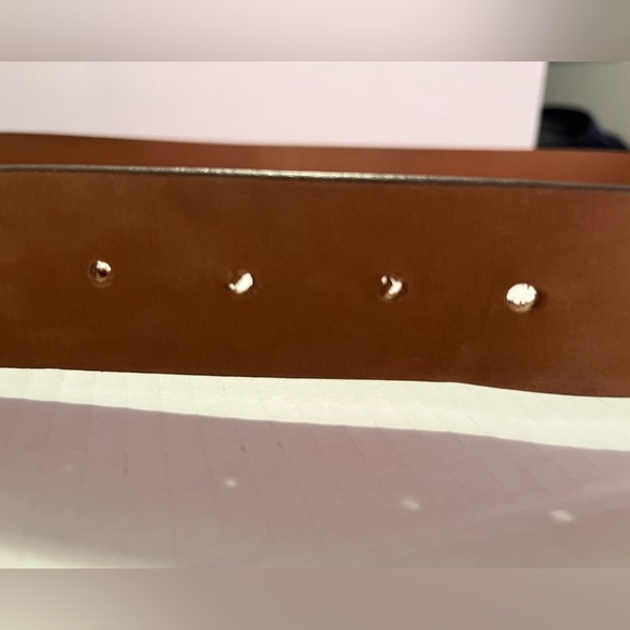 Timberland Men's Tan Leather Belt Size 46 - Picture 9 of 16